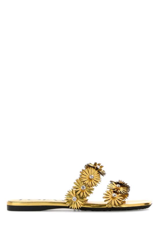 25SS 로에베 샌들 L616465X69 GOLD Gold