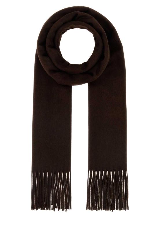 25FW 프라다 프라다 실크 앤 캐시미어 스카프 2FS0652COP F0038 Brown