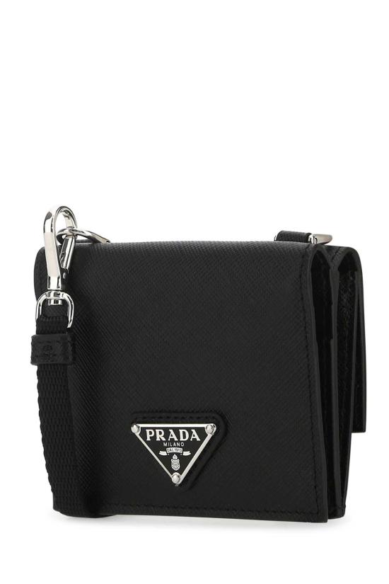 25FW 프라다 남성지갑 2MR035QHH F0002 Black - PRADA