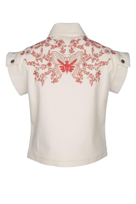  디올 수트 자켓 412V19X3296 0825 White - DIOR