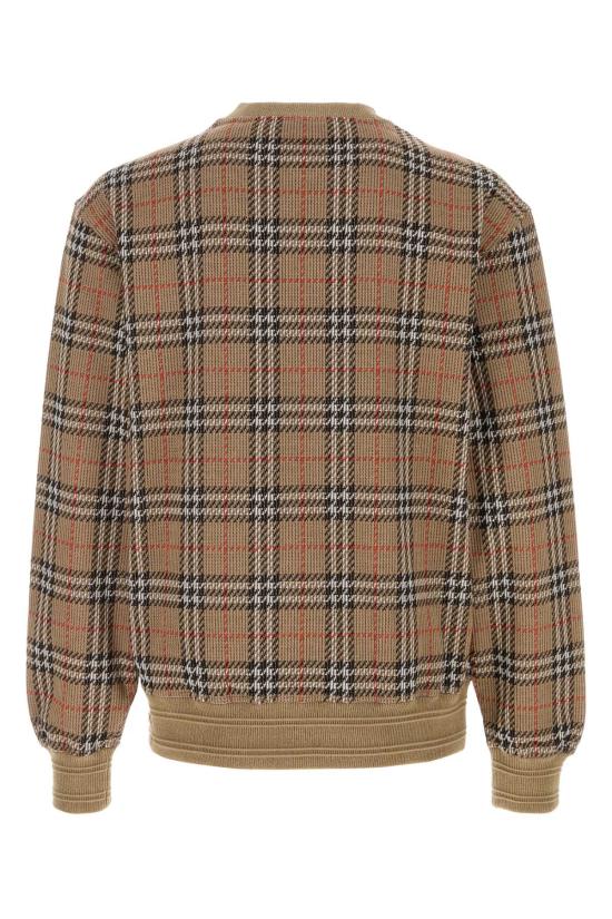 25FW 버버리 스웨트셔츠 8102882 C2044 Checked - BURBERRY