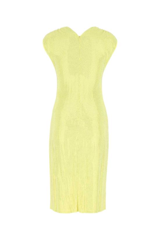  보테가베네타 미디 원피스 707997V27R0 7400 Yellow - BOTTEGA VENETA