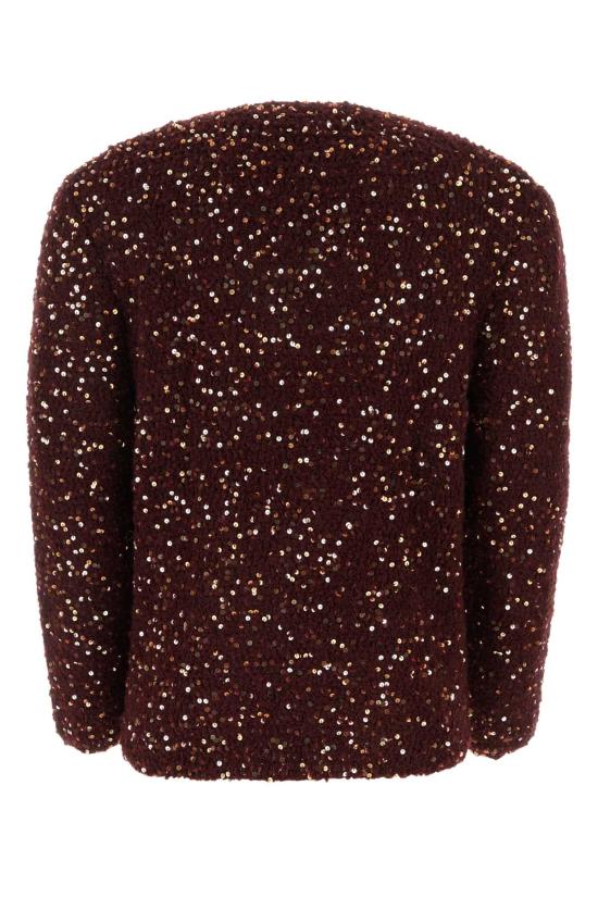  어니스트 더블유 베이커 가디건 KN103SE31 BORDEAUX Burgundy - ERNEST W. BAKER