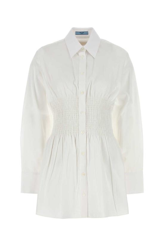 25FW 프라다 셔츠 P401IRSOOO1XV2 F0009 White