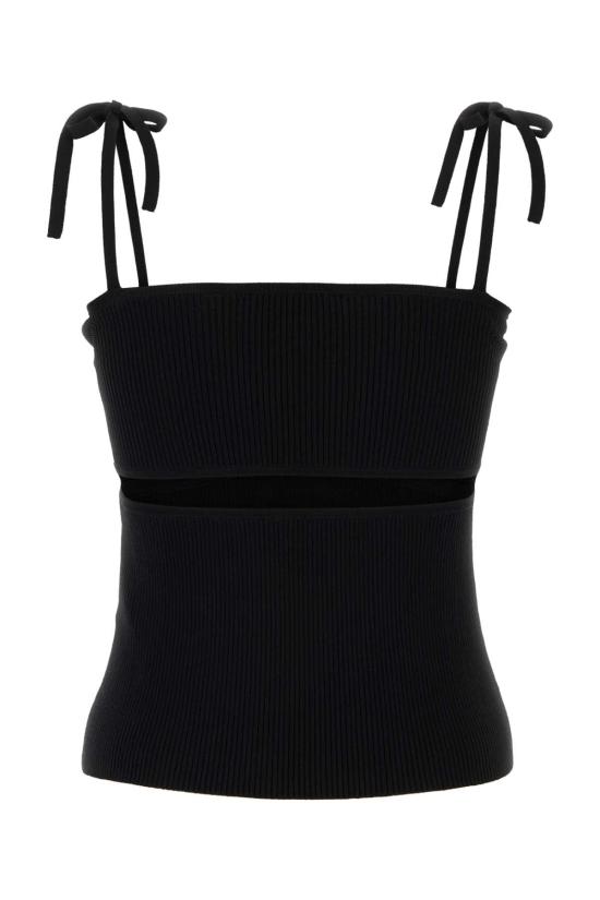  나누슈카 민소매 티셔츠 NW24RSTP03199 BLACK Black - NANUSHKA