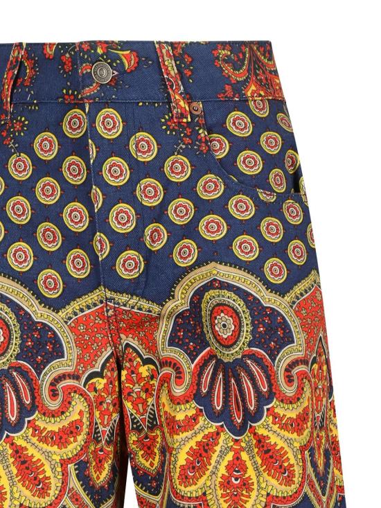 25SS 발렌티노 가라바니 스트레이트 팬츠 6B3DD00094P QRS INDACOARANCIOGIALLO - VALENTINO GARAVANI