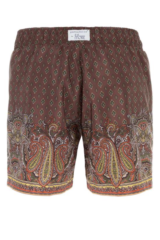  판타몰레 스윔팬츠 SWIMSPINRA MARRONE Printed - PANTAMOLLE