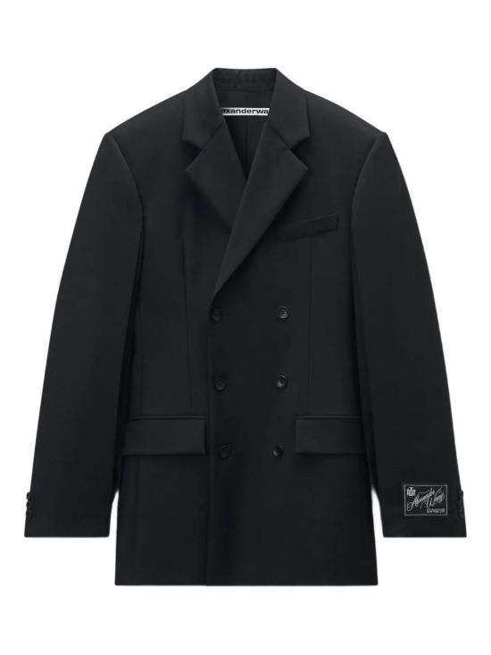 25FW 알렉산더 왕 원피스 1WC4256830 001 BLACK