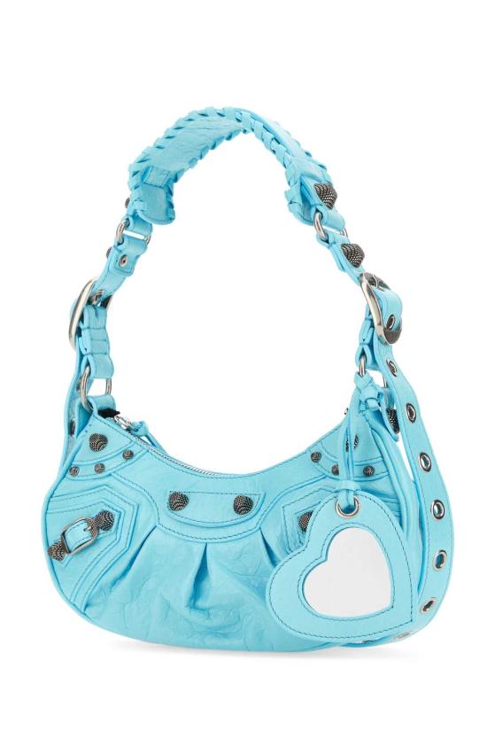  발렌시아가 Le Cagole 르 카골 숄더백 6713091VG9Y 4636 Light Blue - BALENCIAGA