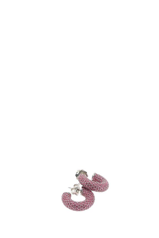  아미나 무아디 이어링 CAMERONHOOPMINI ROSE Pink - AMINA MUADDI
