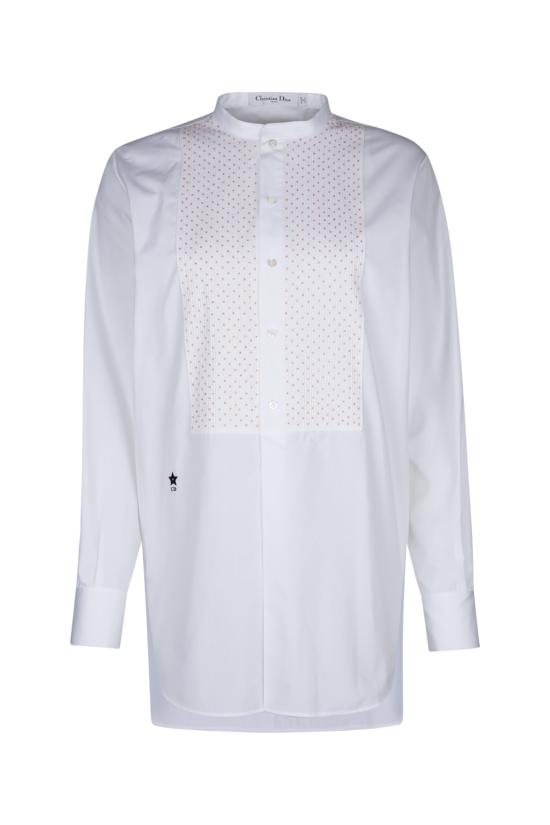 24FW 디올 셔츠 441B64X3356 0100 BLANC