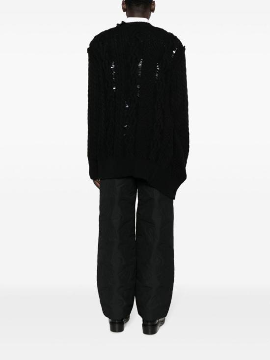  시몬로샤 스웨터 NMK5BM0642 BLACKJET - SIMONE ROCHA