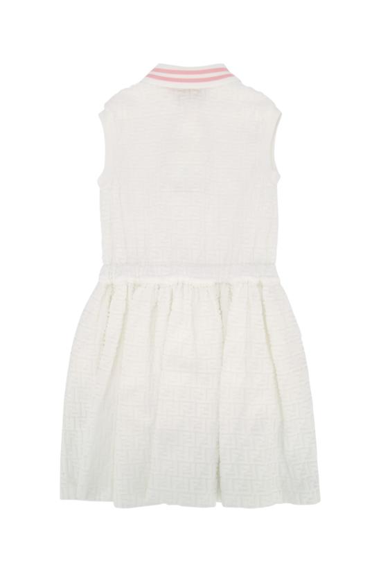 25SS [키즈] 펜디 원피스 JFB770ATS2 F0TU9 GESSO - FENDI