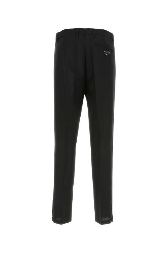  프라다 스트레이트 팬츠 SPH261S231G54 F0002 Black - PRADA