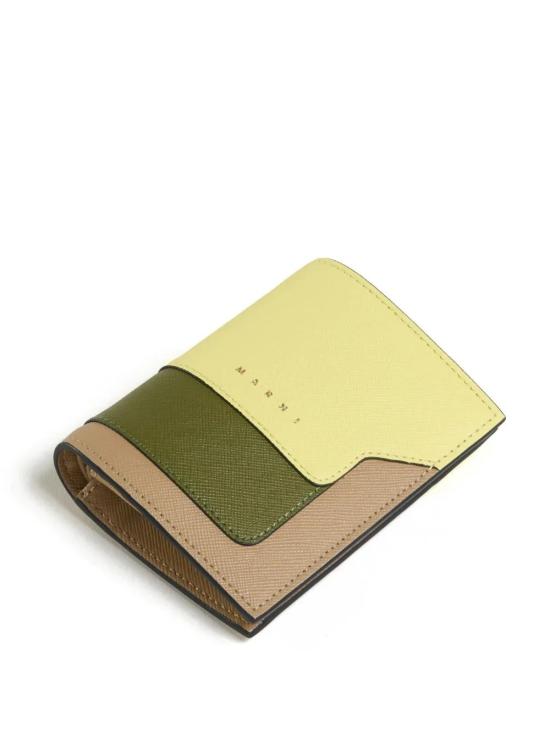  마르니 지갑 PFMOQ14U13LV520 Z685N VANILLAOLIVESOFTBEIGE - MARNI