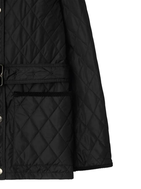 26FW 버버리 칠턴 퀼팅 자켓 8110378 A1189 BLACK - BURBERRY
