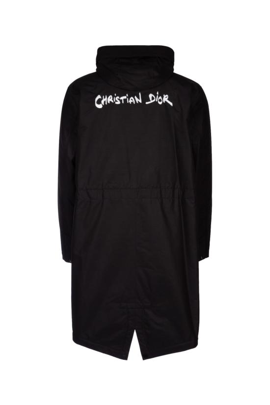  디올 코트 413C303B6281 980 Black - DIOR