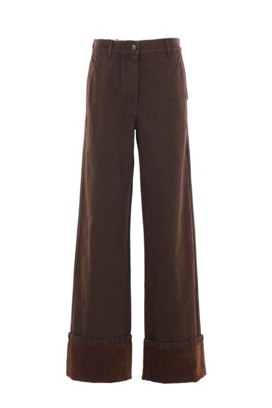 25FW 드리스 반 노튼 데님 팬츠 0109312396703 BROWN