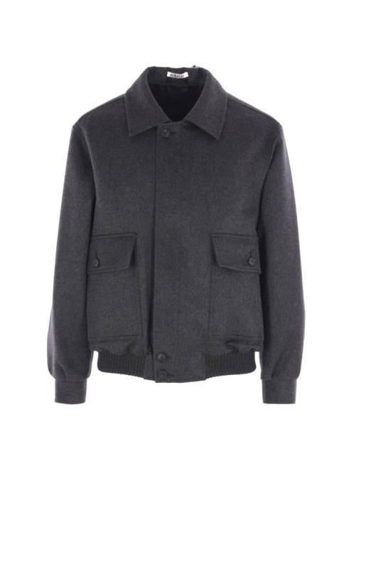 25FW 오라리 자켓 A25AB03CMTOPCHARCOAL TOP CHARCOAL