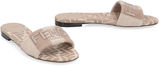 25SS 펜디 뮬/슬리퍼 8R8092ASB5 F1STE Grey - FENDI