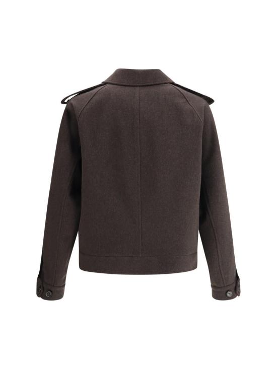 25FW 버버리 캐시미어 자켓 8115000 C3876 BROWN - BURBERRY