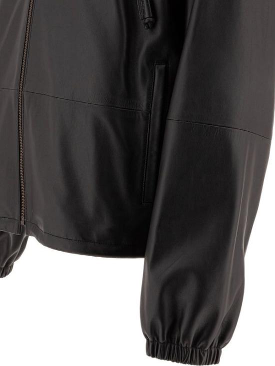 25SS 로에베 가죽 자켓 H526Y34L42 BLACK - LOEWE