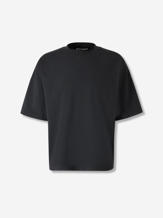 25FW 팜앤젤스 긴팔 셔츠 PMAA10HF25JER001 1310VINTAGE BLACK Black