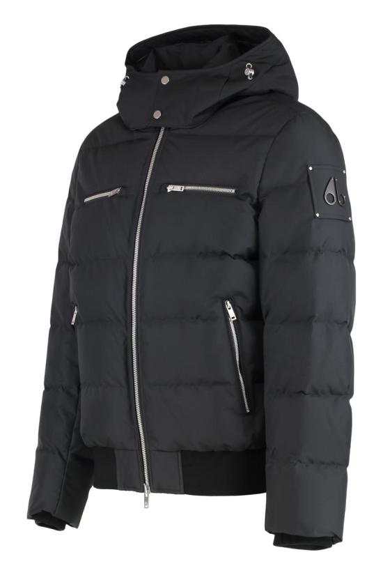 25FW 무스너클 클라우드 패딩 봄버 자켓  M35MB005N 292 Black - MOOSE KNUCKLES