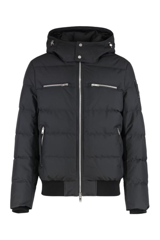 25FW 무스너클 클라우드 패딩 봄버 자켓  M35MB005N 292 Black