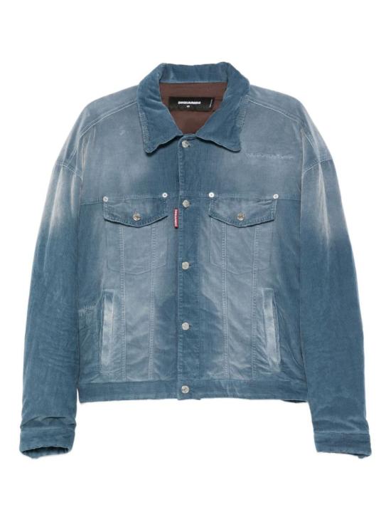 25FW 디스퀘어드2 자켓 S74AM1587 S54097 527 Navy