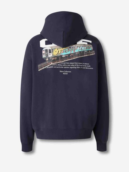 25FW 오프화이트 스웨터 MBB085F5F0074901 402DARK SAPPHIRE W NAVY BLUE - OFF WHITE