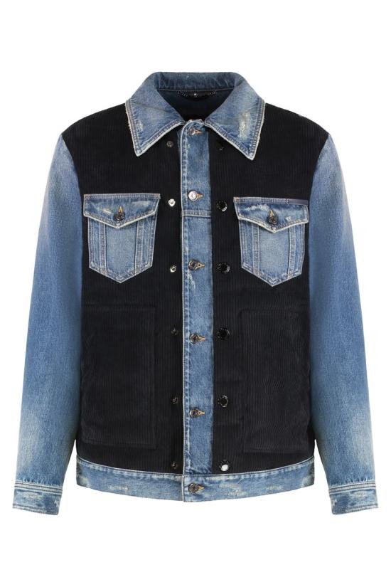 25FW 돌체앤가바나 데님 자켓 G9BTMDGJ699 S9001 BLUE - DOLCE & GABBANA
