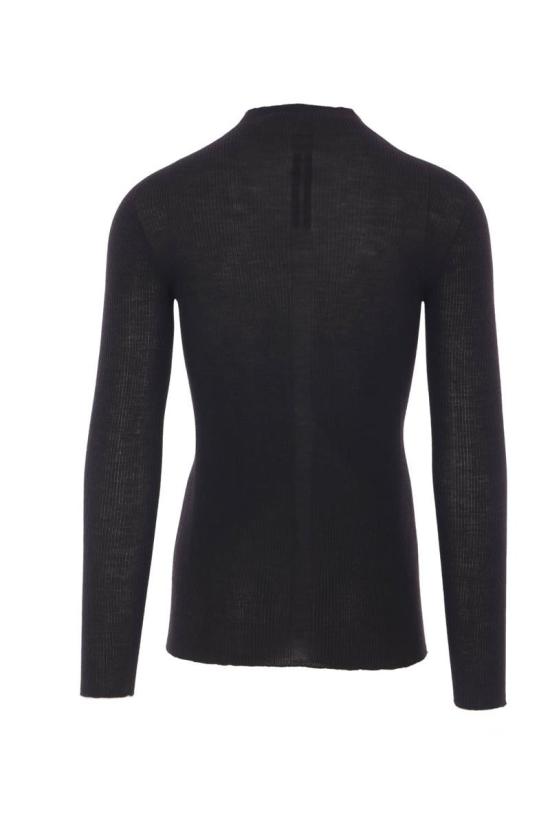25FW 릭 오웬스 스웨터 RU02E1638RIBM09 Black - RICK OWENS