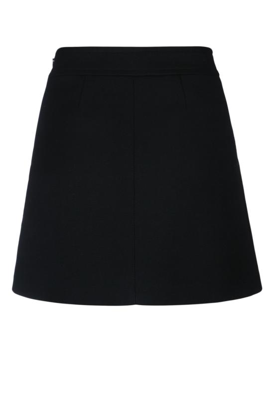 24FW 셀린느 숏 스커트 2J833383Z 38NO Black - CELINE