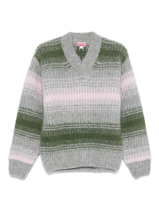 25FW 겐조 스웨터 FF65PU7423CG 93 GRIS CLAIR