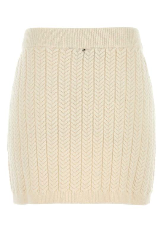 24FW 스포트막스 숏 스커트 2422306022600 001 Light Blue - SPORTMAX