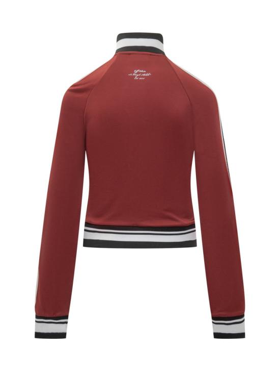 25FW 오프화이트 스트라이프 트리밍 트랙 재킷  OWBD006F25JER001 2670 RED - OFF WHITE