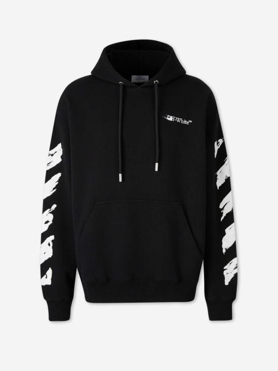 25FW 오프화이트 스웨터 MBB085F5F00G1001 014BLACK WHITE Black