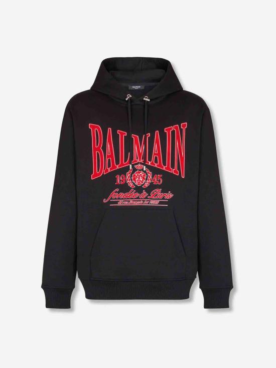 25FW 발망 스웨터 FH0JT047GF25 EGCEGC NOIR ROUGE Black