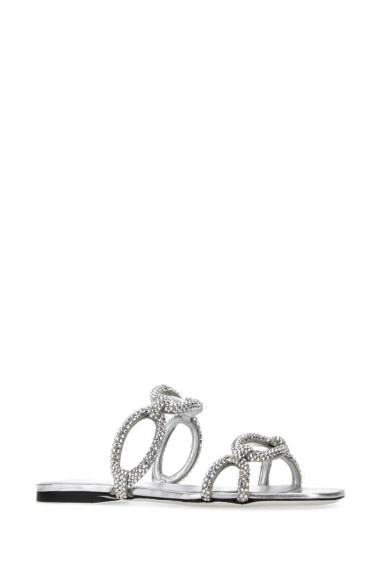  발렌티노 가라바니 뮬/슬리퍼 2W2S0GK2APL S13 Silver - VALENTINO GARAVANI