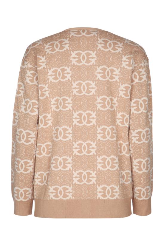 25FW 핑코 가디건 106042A2YD C4Z CAMMELLO BIANCO - PINKO