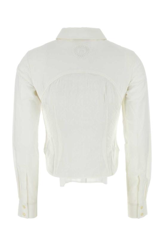 24FW 마린세르 블라우스 WSI018AUWOV0007 WH10 White - MARINE SERRE