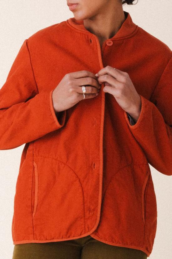  프레리 언더그라운드 코트 다이아몬드 플리스 카  헤나 - PRAIRIE UNDERGROUND