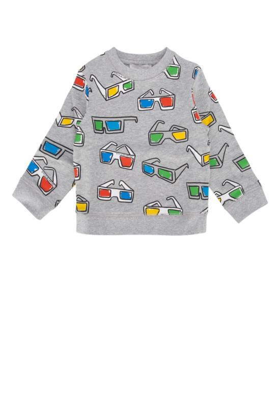  [키즈] 스텔라 맥카트니 트레이닝 상의 TU4P20Z1729 807MC GRIGIOMEDMELMULT