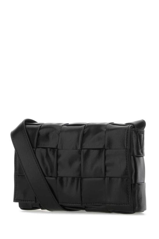  보테가베네타 스몰 레더 카세트백 717587VCQ71 8803 Black - BOTTEGA VENETA
