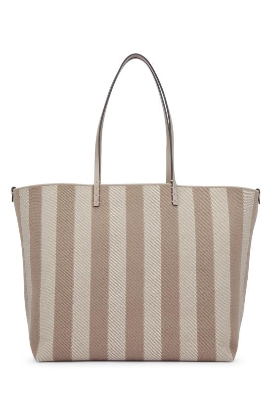 26SS 펜디 롤 라지 페퀸 스트라이프 FF 패브릭 리버시블 쇼퍼백 8BH425AUPJ F1SNP BCTORTORATORTOS