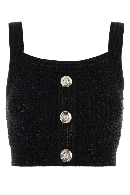 25FW 발망 스웨터 FF1AB052KI74 0PA Black