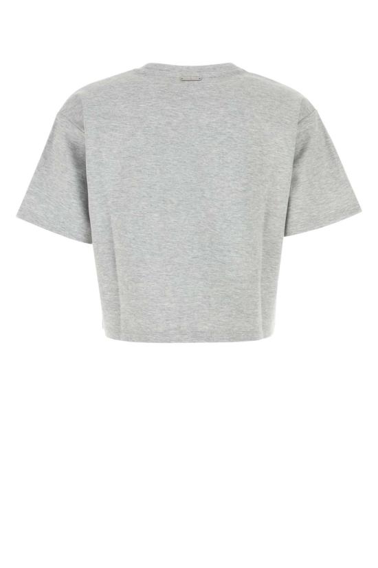 25FW 마이클 코어스 반팔 티셔츠 MT551T65MF PEARLHTHR Grey - MICHAEL KORS