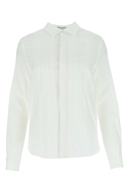  생로랑 셔츠 703910Y2B36 9000 White