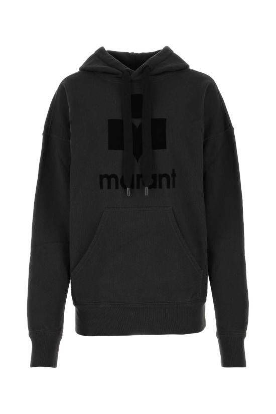 25FW 이자벨마랑에뚜왈 후드 티셔츠 SW0001FAA1M07E 02FK Black